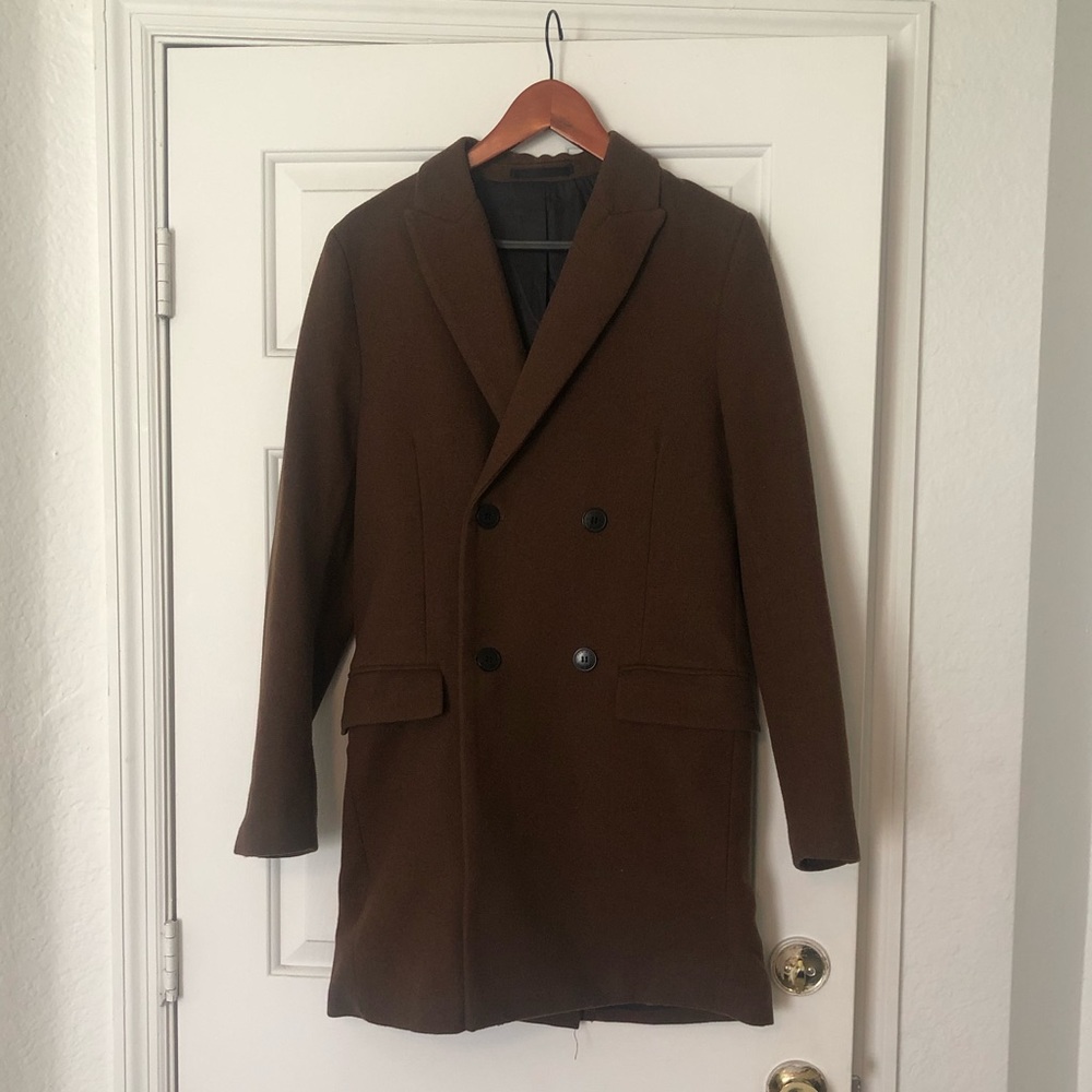 H&M Men’s/Women’s Vintage Brown Peacoat Size 38R